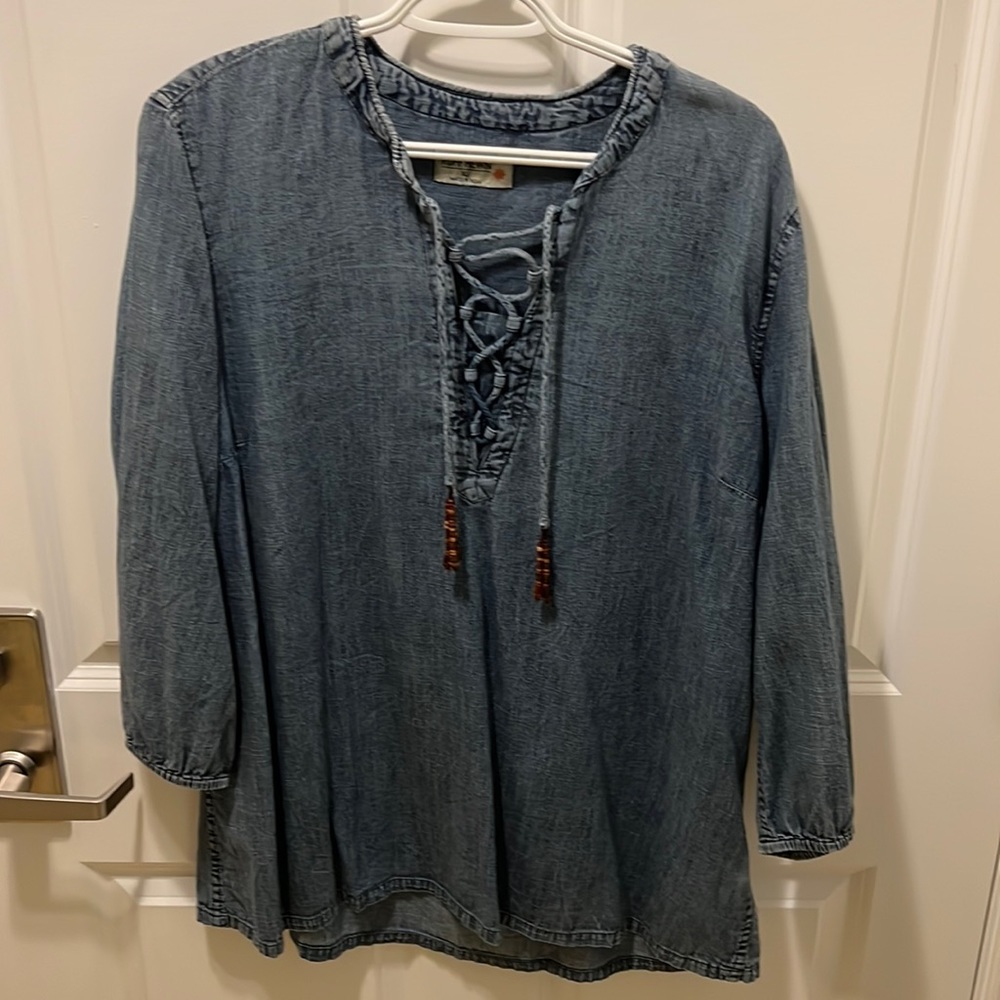 Denim Blouse